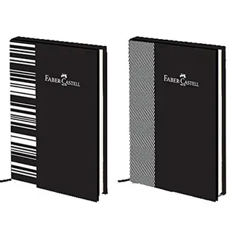 Faber-Castell Sülearvuti 120 Lehed, Must, Raske , Kõvakaaneline Triip Sülearvuti 163545