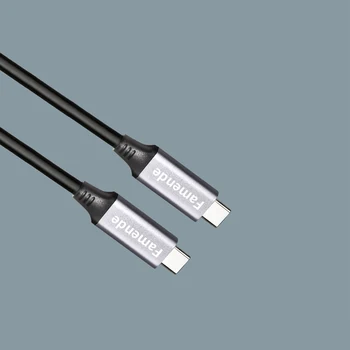 Famende USB Type C Kaabel ARVUTI Sülearvuti Kõvakettal monitor 10Gbps ühendage kaabel toetada audio-video edastamine USB-USB juhe