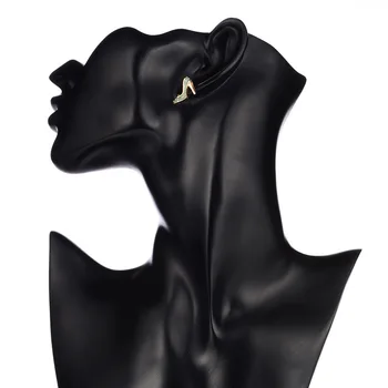 Fashion kõrvarõngad trend asümmeetriline kõrvarõngad korea väljaanne kott kõrge kontsaga kingad kõrvarõngad ehted