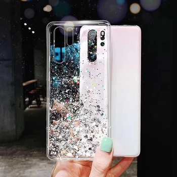 Foolium Glitter Pulber Telefon Case For iPhone 11 Pro XS Max XR-X 8 7 6 6s Pluss Pehme TPU Bling Värvikas Selge Kate