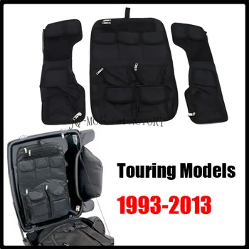 For Motorcycle Touring Mudeleid 1993-2013 Mootorratas Mootorratas Saddlemen Saddlebag Kaas & Tour Pak Pak Korraldaja