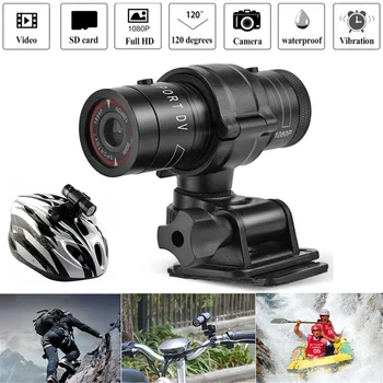 Full HD Kaamera Mountain Bike Jalgratta, Mootorratta Kiiver Sport Action Kaamera Video 1080P Mini Auto videosalvesti Aksessuaarid 119645