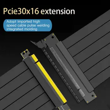 Full Speed 3.0 PCIE X16 Ärkaja Kaabel Graafika Kaardi pikendusjuhe PCI Express Ärkaja Varjestatud Extender Jaoks GPU Vertikaalne