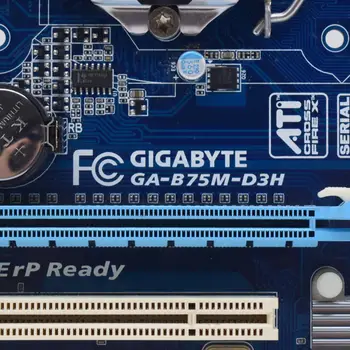GA-B75M-D3H Jaoks Intel B75 emaplaat Gigabyte B75M LGA-1155 Emaplaadi DDR3 32GB Core i7, i5 i3 protsessoriga originaal kasutatud arvuti emaplaadi 1155 USB2 14571