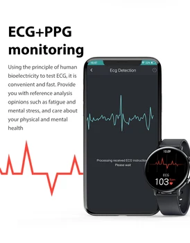 GW33 Smart Watch Naised Mehed Bluetooth Kõne tervisespordi Smart Südame Löögisageduse EKG Monitor Samm Magada Tracker Pedometer Android ja IOS 190045