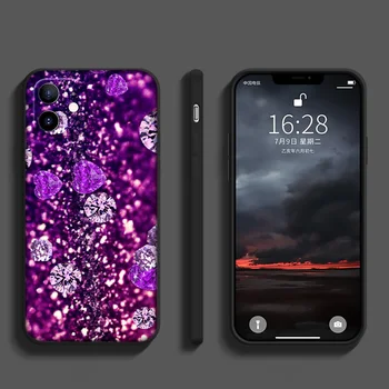 GX55 Kristall Teemant Silikoon Soft Case for iPhone Mini 12 11 Pro XS Max XR-X 8 7 6 6S Pluss 5 5S SE 2020 83887