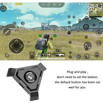 Gamepad Töötleja PUBG gaming laptop odav Klaviatuur, Hiir Converter For Android Telefonid Bluetooth Adapter Plug and Play
