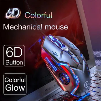 Gaming Keyboard Mouse Combo USB Juhtmega Helendav Keybord Gamer Kit Kõrvaklappidega Peakomplekt RGB LED Taustavalgustusega Klaviatuur Ja Hiir ARVUTIGA