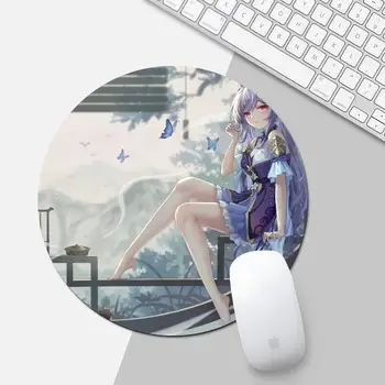 Genshin Mõju Ilus Anime-Mängude Mängija, laud sülearvuti Kummist Hiire Matt Mouse pad Mäng Officework Matt Sülearvuti Padi mousepad