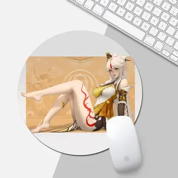 Genshin Mõju Ilus Anime-Mängude Mängija, laud sülearvuti Kummist Hiire Matt Mouse pad Mäng Officework Matt Sülearvuti Padi mousepad