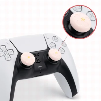 Gril Roosa Sakura Thumb Stick Käepide Kork Juhtnuppu Cover For Sony Playstation 5/4/3 PS5/PS4/PS3/Xbox 360/Switch Pro Thumbstick Juhul 100967