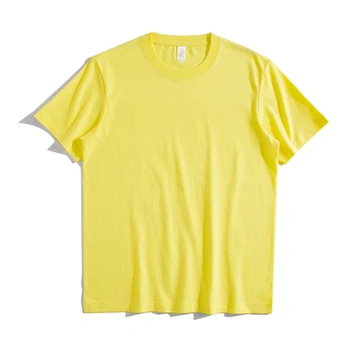 HAN Lühikeste varrukatega T-särk naiste suvel uus stiil värviga ümber kaela pool varrukatega puuvillane jelly värv läbilöök särk