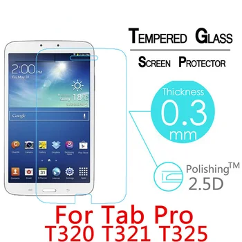 HD Karastatud Klaas Samsung Galaxy Tab Pro T320 T321 T325 8.4 tolline Ekraan Kaitsja Tablett Film Selge SM-T320 Klaasist Kate