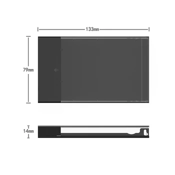 HDD Ruum Läbipaistev 2.5 tolline HDD Case SATA to USB 3.0 Adapter kiire Box Kõvaketta Ruum Samsung Seagate SSD 136085