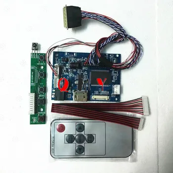HDMI+VGA +2AV Control Board Komplekt HSD140PHW1-B00 HSD140PHW2-A00 LP140WH1-TLA1/TLA2 1366X768 LCD LED ekraan Juht Pardal