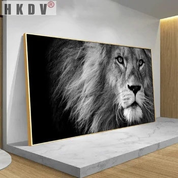 HKDV Aafrika Suur, Lõvi, Leopard Loomade Lõuend Maalid Seina Art Plakatid Prindib Pilte elutuba, Magamistuba Home Decor 2492