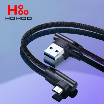 HOHOO Micro usb Kaabel Xiaomi Redmi 4X Note4 5. USB kaabel C kiire laadimine Samsung S7 Android Telefoni, Kiire Laadija ja data juhe