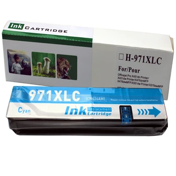 HP 970XL 971XL 970 971 XL Asendamine Ink Cartridge jaoks HP970 Officejet Pro X451DN X451DW X551 X576DW X476DW X476DN 109628