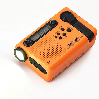 HRD-900 LED Taskulamp Full Band Mobiiltelefoni Laadimine Solar Laadimine Raadio Katastroofide Ennetamise avariisignalisaator