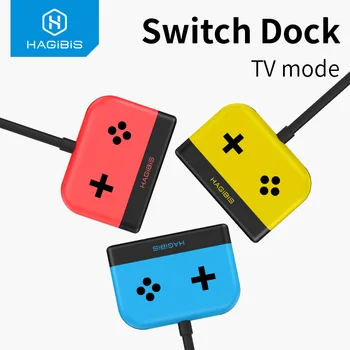 Hagibis Lüliti Dokk Nintendo Lüliti Kaasaskantav TV Dock Laadimiseks Docking Station Laadija 4K HDMI-ühilduva telesignaaliväljundi (TV Adapter, USB 3.0