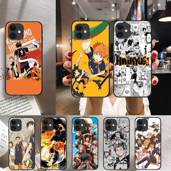 Haikyuu Haikyu Anime Telefoni Juhul Kate Iphone 6 7 8 11 12 5S 6S X-Xr, XS Se Plus Pro Max Mini 2020 Must Etui Luksus Maali