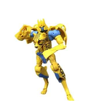 Hasbro Transformers Laste Mänguasi Joonis Cybertronkingdom Kollane Leopard Warrior Metsaline Sõda