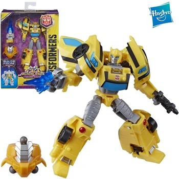 Hasbro Transformers Mänguasi Cyberverse Deluxe Klassi 5-Tolline Bumblebee Tegevus Joonis ja Build-A-Joonis Töö Kingitus Lastele