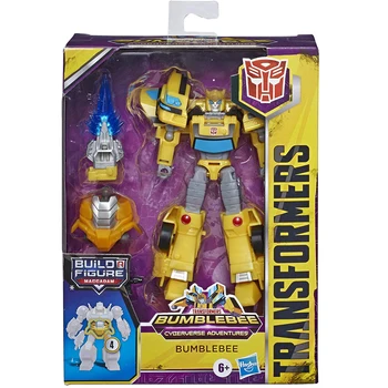 Hasbro Transformers Mänguasi Cyberverse Deluxe Klassi 5-Tolline Bumblebee Tegevus Joonis ja Build-A-Joonis Töö Kingitus Lastele