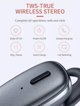 Havit I91 Tõsi, Traadita Earbuds TWS 5.0 Kõrva Sport Bluetooth Earphons Müra Tühistamine HD Kõne 9D Stereo Dual Coil Kõlarid
