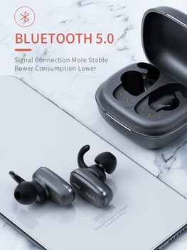 Havit I91 Tõsi, Traadita Earbuds TWS 5.0 Kõrva Sport Bluetooth Earphons Müra Tühistamine HD Kõne 9D Stereo Dual Coil Kõlarid