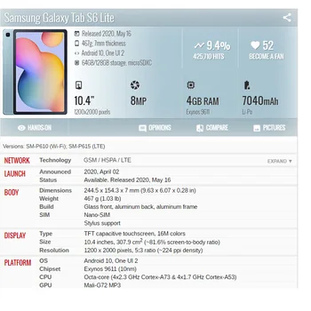 Heavy Armor Põrutuskindel Case For Samsung Galaxy Tab S6 Lite 10.4 SM P610 SM P615 10.4 Tolline Tablett Funda Kate + FilmPen