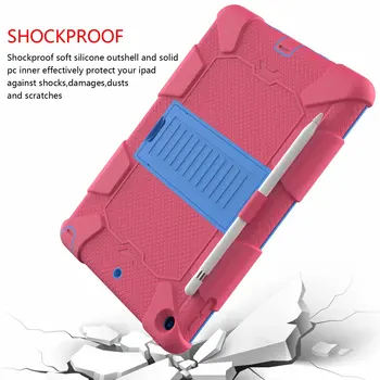 Heavy Armor Shochproof lapsed Silikoon Kate case for iPad 10.2 2019 7 7th Gen A2198 A2200 A2197 10.2