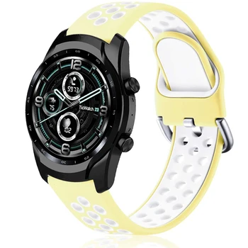 Hingav Bänd Ticwatch Pro 2020 Kinnitamine Asendada Silikoon Käevõru Ticwatch Pro 3 GPS/GTX/E2/S2 SmartWatch Tarvikud 169356