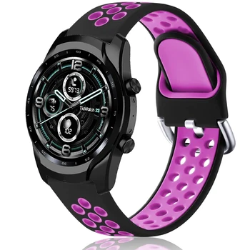 Hingav Bänd Ticwatch Pro 2020 Kinnitamine Asendada Silikoon Käevõru Ticwatch Pro 3 GPS/GTX/E2/S2 SmartWatch Tarvikud