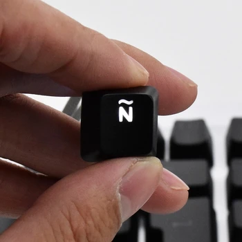 Hispaania 105 Keycaps Mehaanilise Klaviatuuri Kooskõlas MX Lülitid Double Shot Toetada Led Valgustus Keycaps OEM Profiili