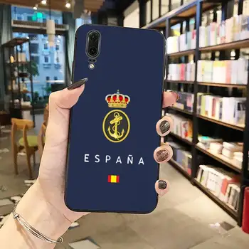 Hispaania vapp Lipp kunsti Telefoni Puhul Huawei honor Mate P 10 20 30 40 Pro 10i 9 10 20 8 x Lite 35269