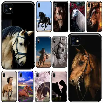 Hobune Loomade Töötab lahe Telefon Case For iphone 8 11 12 Redmi märkus 8 9 s huawei p 30 pro lite plus katab kest funda 1791
