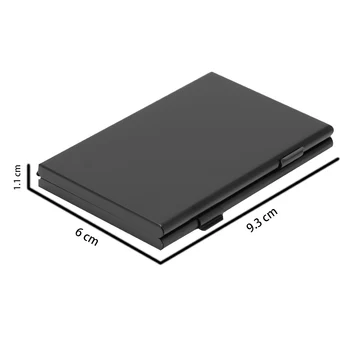 Hoiukarpi Protector Omanik Mälukaart Kast Alumiiniumist Teisaldatavad SIM - (Mikro SIM-kaardi Pin-Kaardi Ladustamise Kasti Apple Samsungi 21 1