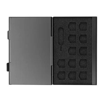 Hoiukarpi Protector Omanik Mälukaart Kast Alumiiniumist Teisaldatavad SIM - (Mikro SIM-kaardi Pin-Kaardi Ladustamise Kasti Apple Samsungi 21 1