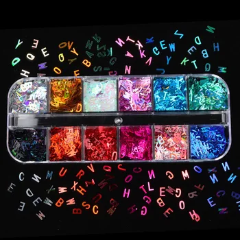 Holograafiline Laser Litrid Kirja Kuju Vaik Täidised Glitter Paillette Ehteid Teha DIY Epoksü Hallituse Teenetemärgi Küünte Art-Helbed
