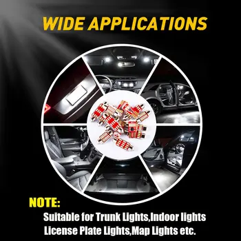 Honda Piloot 2003-2020 Canbus Sõiduki LED Interjööri Dome Kaardi Lugemine Kerge numbrimärk Lamp Kit Auto Valgustus Tarvikud 156390
