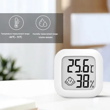 Hot Müük Digitaalne Termomeeter Hygrometer Sise-Mini Temperatuur Niiskus Meeter Väljas LCD Elektrooniline Monitor Beebi Tuba