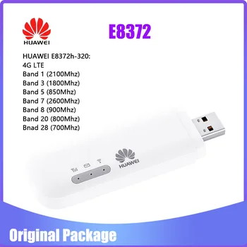 Huawei E8372 E8372-820 E8372-320 WiFi 2 Mini 4G LTE Wireless Kaasaskantav USB WiFi Modem Router Mobile WIFI Dongle Pistik