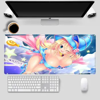 Hulgi-Anime YuGiOh Dark Magician Girl Gaming Mouse Pad Sülearvuti, PC Arvuti Mause Desk Pad Matt Hiirt, Suur Gaming Mouse Mat, 150760