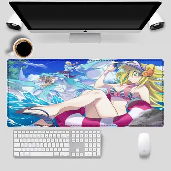 Hulgi-Anime YuGiOh Dark Magician Girl Gaming Mouse Pad Sülearvuti, PC Arvuti Mause Desk Pad Matt Hiirt, Suur Gaming Mouse Mat,