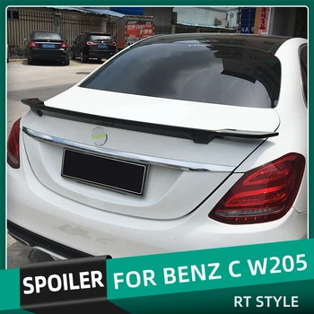 Hulgi-Tagumine Pagasiruumi Kaas Auto Spoiler Tiivad Mercedes Benz C-Klassi W205 4 Ukseline Sedaan-2021 RT Stiilis Ducktail Huule Spoilerid