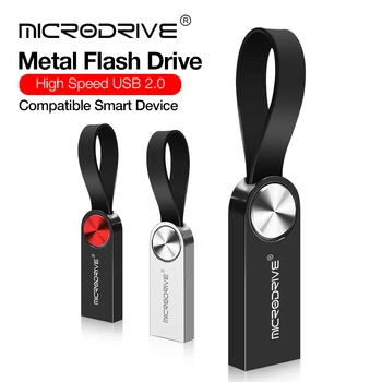 Hulgi-usb 2.0 metallist võtmehoidja usb flash stick pen drive 8gb 16gb 32gb 64gb usb flash drive pendrive memoria usb-disk kkel usb