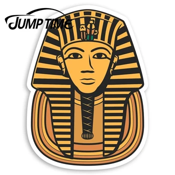 Hüpata Ajal Egiptuse Surma Mask Vinüül Kleebised - Egiptuse Vaarao StickerDecal Auto Akna Kaitseraua Auto Tarvikud