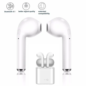 I7s TWS Bluetooth Stereo Kõrvaklapid täiesti uued Juhtmevabad Bluetooth Kõrvaklapid, In-ear Kõrvaklapid, Kõik Nutikas Telefon, Sport kõrvaklapid