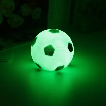 ICOCO Kvaliteedi Värvid Muutuvad Jalgpalli LED Night Light Meeleolu Lepinguosalise Jõulud Kodu Kaunistamiseks Nightlight Lamp Suurepärane Kingitus Lastele 183784